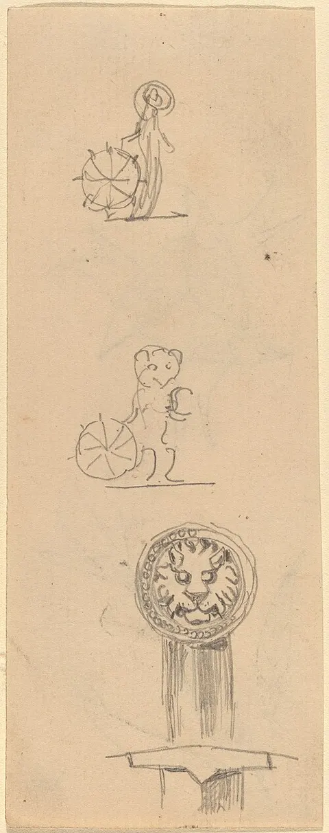 Sheet of Sketches [recto]