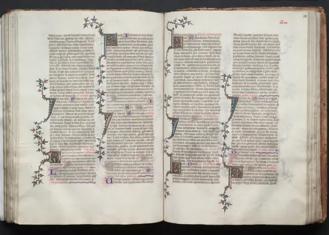The Gotha Missal:  Fol. 100r, Text