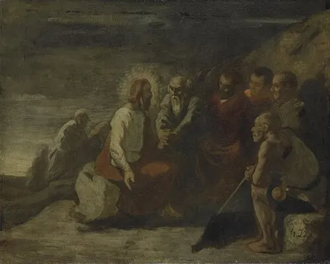 Christ and His Disciples