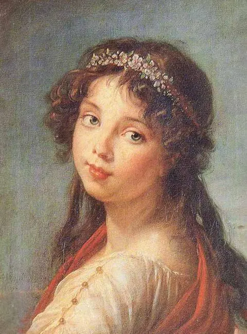 Julie Lebrun regardant par-dessus son épaule