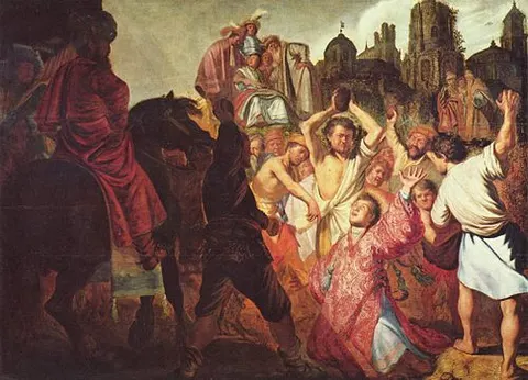 La lapidación de san Esteban