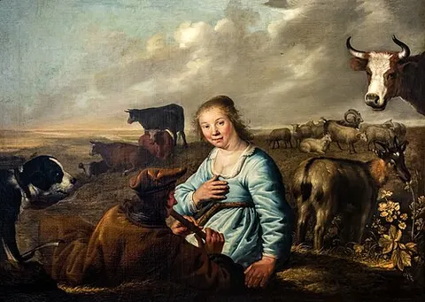 Shepherds in a Landscape