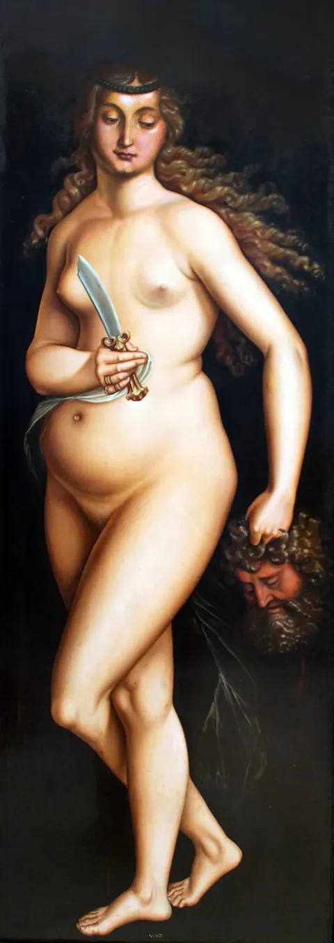 Judit con la cabeza de Holofernes