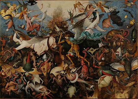 Caída de los ángeles rebeldes