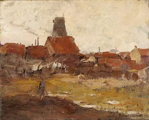 View of the Schinkel neighborhood