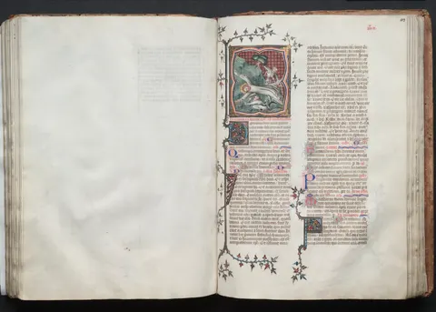 The Gotha Missal:  Fol. 102v, Text