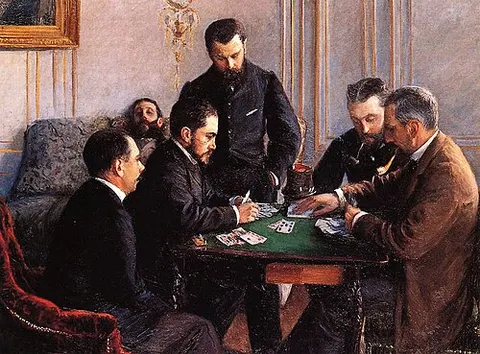 La partida de bésigue
