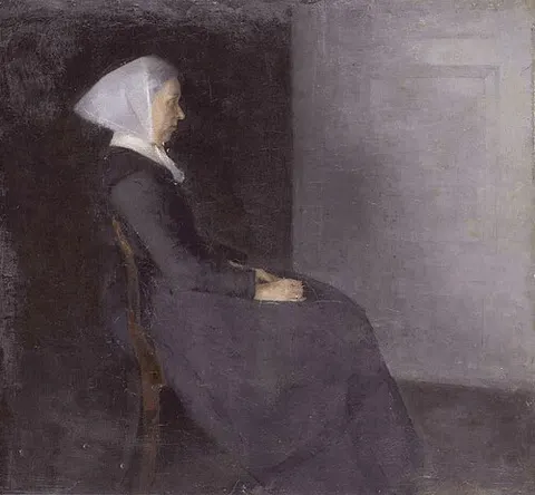 Frederikke Hammershøi, the artist's mother