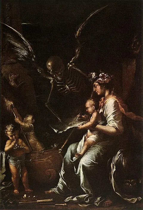 Alegoría de la fragilidad humana