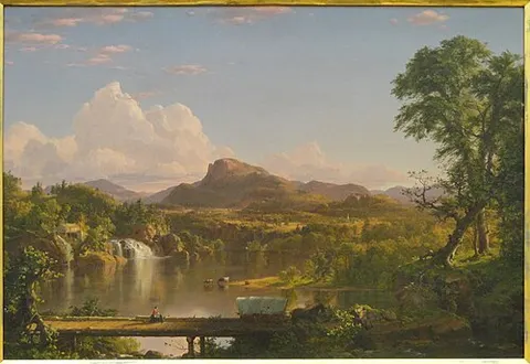 Paisaje de Nueva Inglaterra
