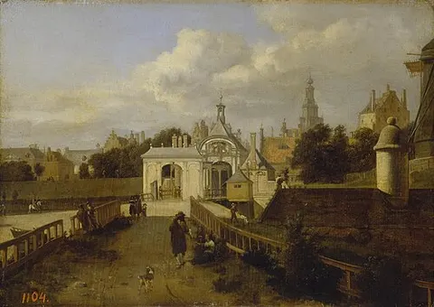 St Antony Gates in Amsterdam