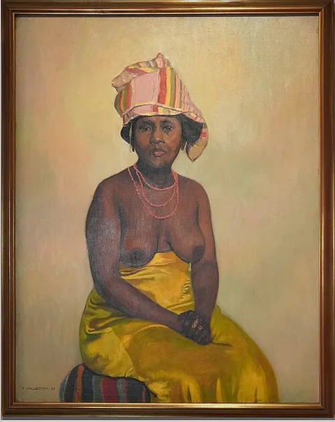 Retrato de una mujer africana