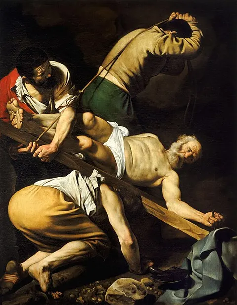 Crucifixión de San Pedro