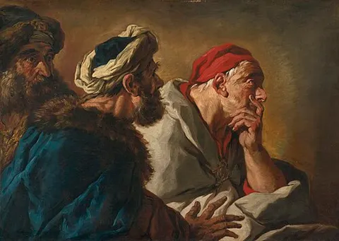Study of Three Figures