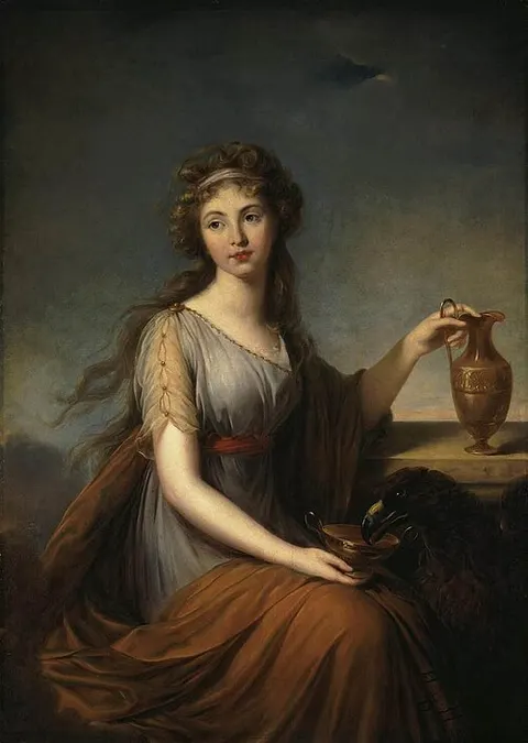Anne Pitt como Hebe