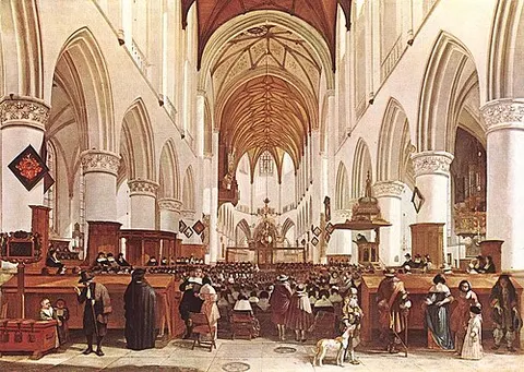 The Interior of the Grote Kerk, Haarlem