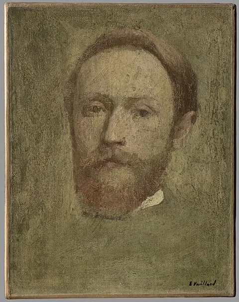 Self-portrait, face study