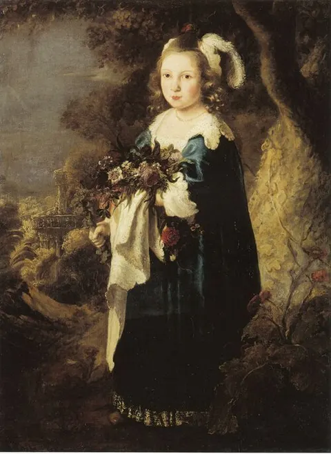 A Girl as Flora - c. 1640