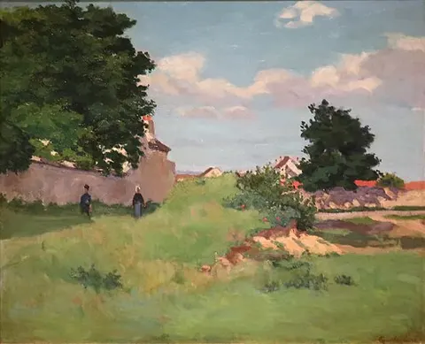 Paysage avec figures
