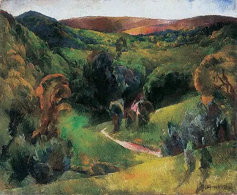 Landscape in Felsőbánya