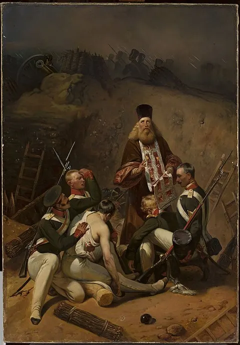 Blessing of soldiers