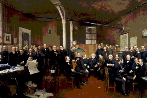 The Newsroom of the Journal des Débats