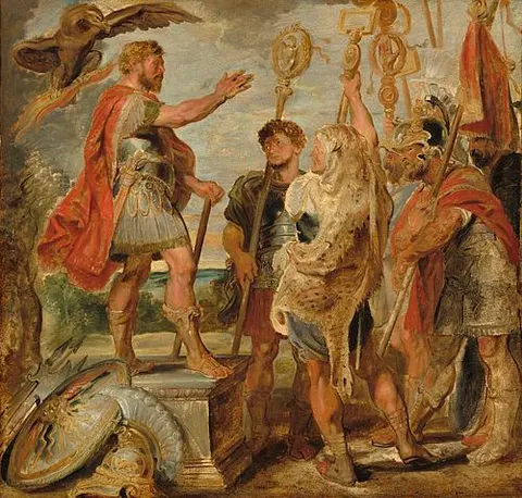 Decius Mus Addressing the Legions