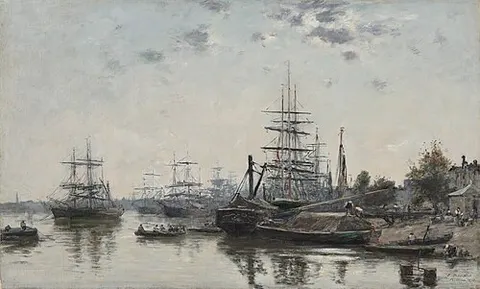 View of Bordeaux, from the Quai des Chartrons