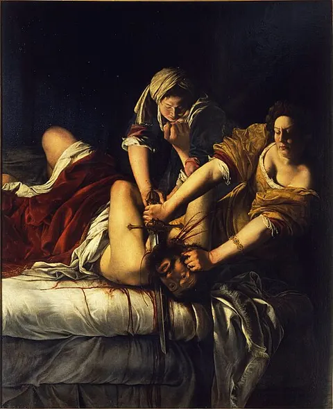 Judit decapitando a Holofernes