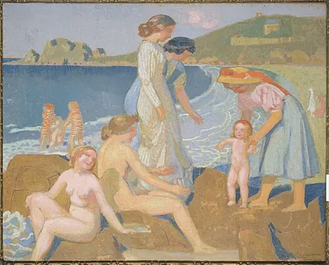 Baigneuses à Perros-Guirec