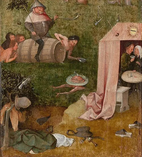 Alegoría de la gula y la lujuria