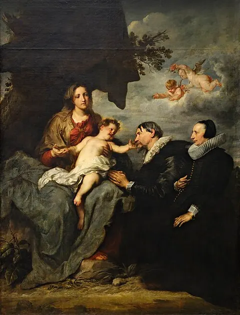 Madonna with Two Donors