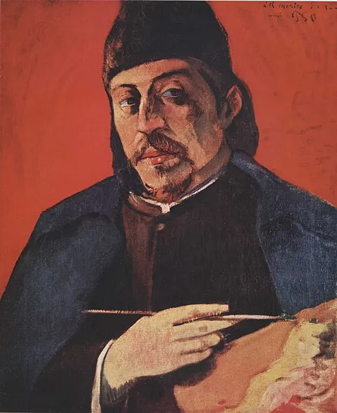 Self Portrait with Palette