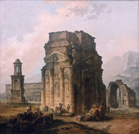 The Arc de Triomphe and the Theatre of Orange