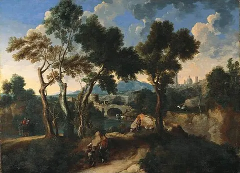Landscape with figures