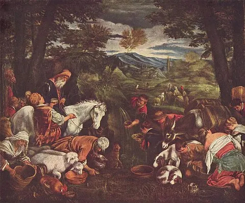 Moses Striking the Rock