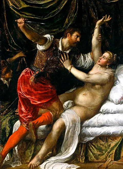 Tarquinio y Lucrecia
