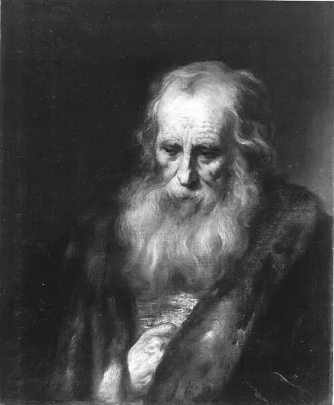 Retrato de un hombre mayor