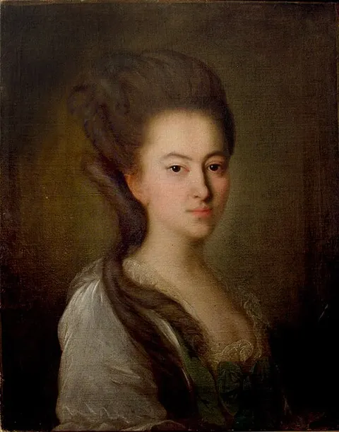 Unknown lady in gray