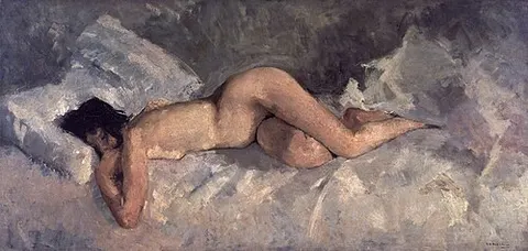 Reclining nude