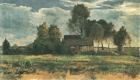 Moor huts in the Dachau moss