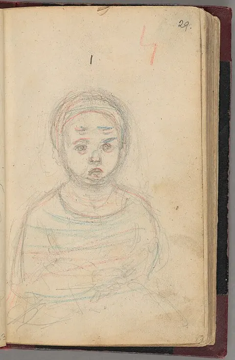 Sketch of a girl