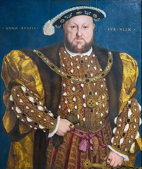 Retrato de Enrique VIII de Inglaterra