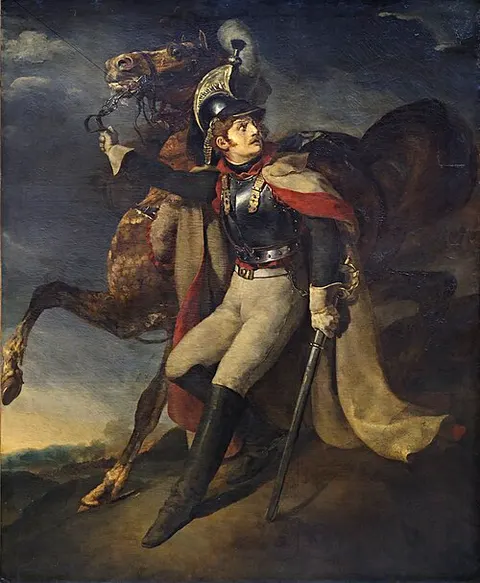 Coracero herido