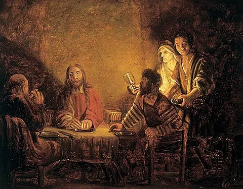 Christ and the Disciples (Supper at Emmaus)