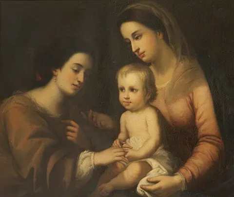 The Mystical Marriage of Saint Catherine of Alexandria