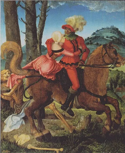 El caballero, la dama y la Muerte