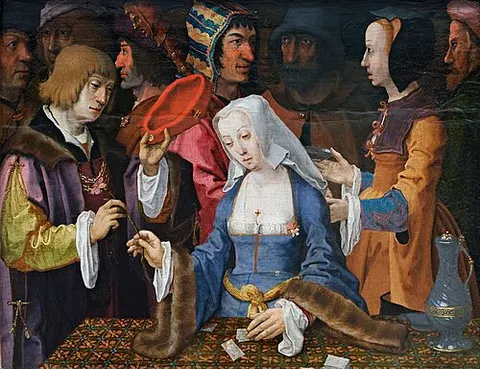 Fortune-Teller with a Fool