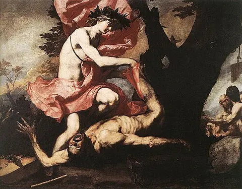 Apolo y Marsias