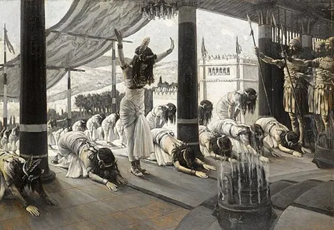 The Queen of Sheba Visits Solomon